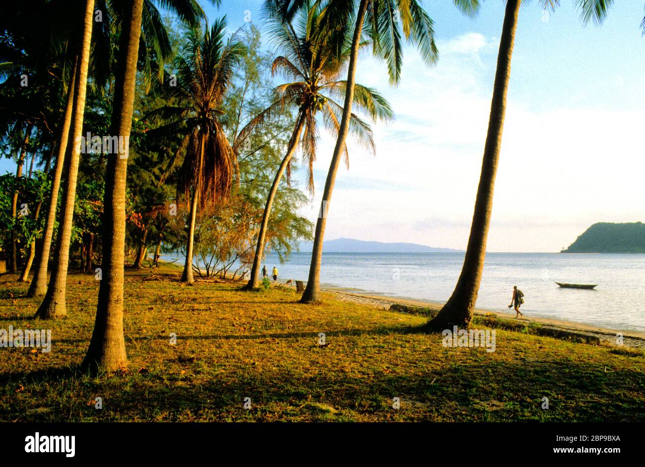 Spiaggia di Thong. Ko Phangan Island.Thailand. Foto Stock