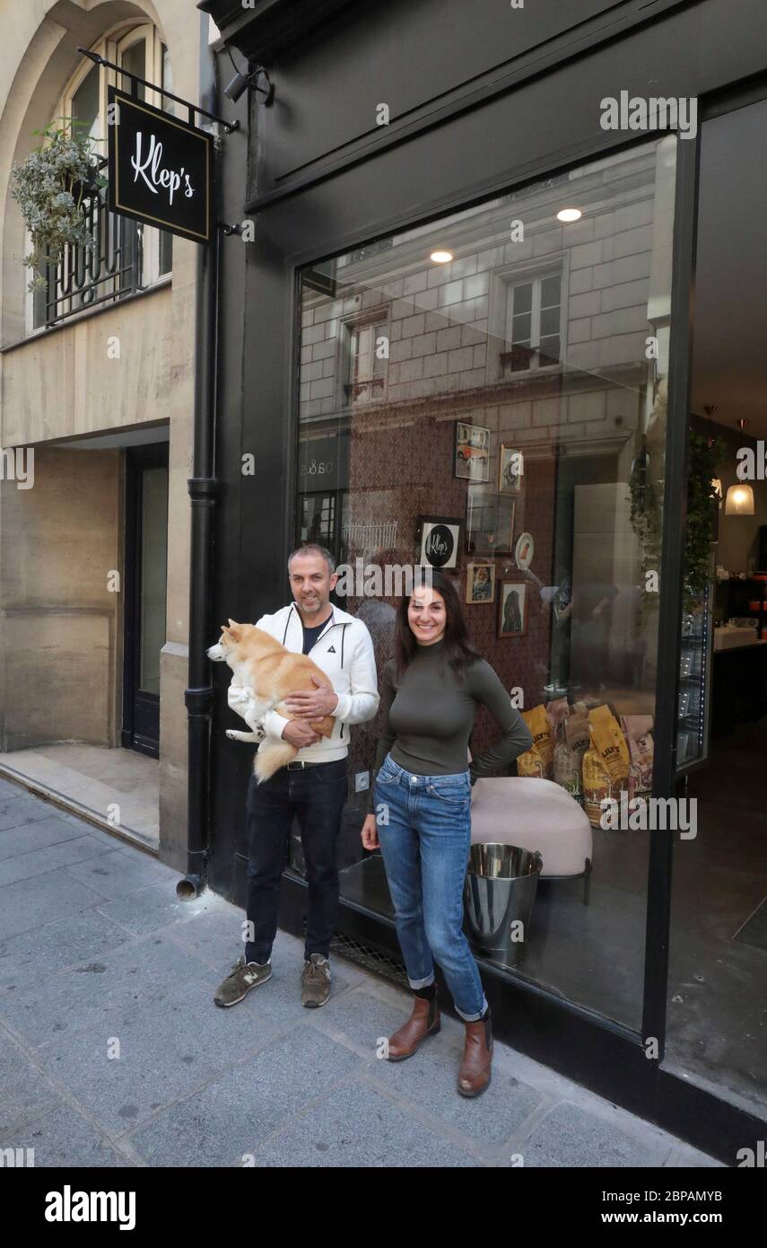 KLEP' S BOUTIQUE PER CANI Foto Stock
