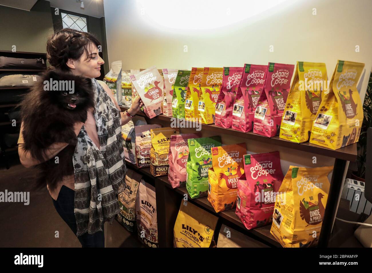 KLEP' S BOUTIQUE PER CANI Foto Stock