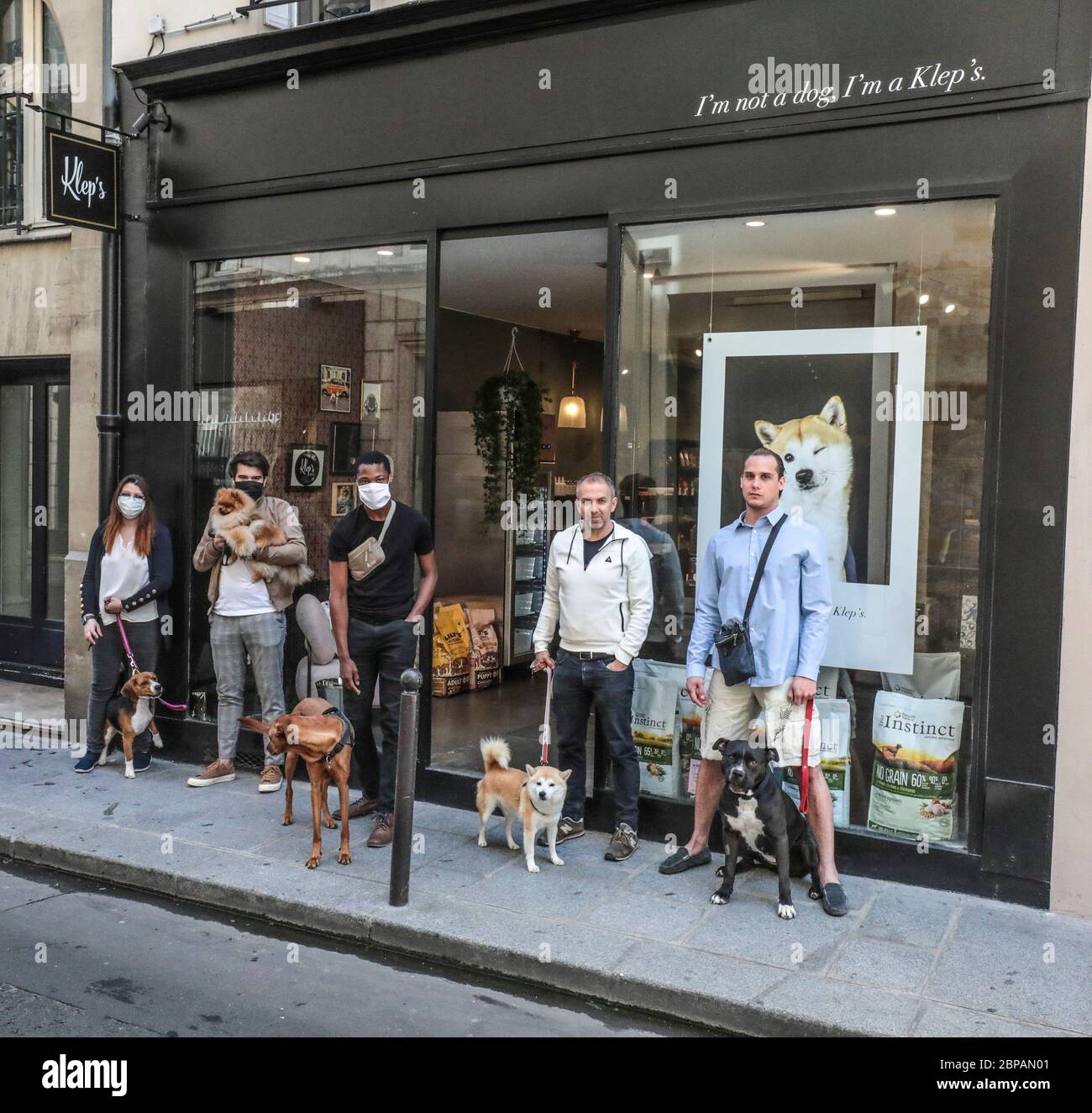 KLEP' S BOUTIQUE PER CANI Foto Stock