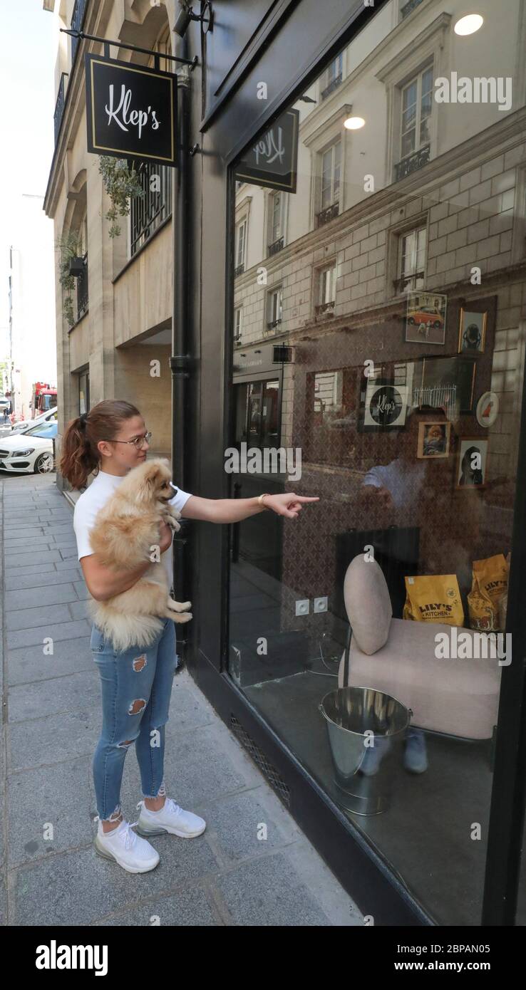 KLEP' S BOUTIQUE PER CANI Foto Stock