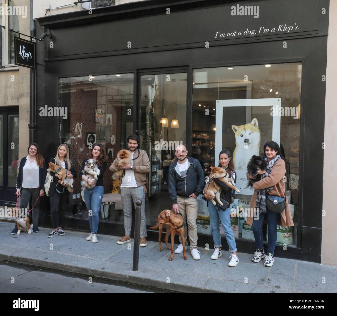 KLEP' S BOUTIQUE PER CANI Foto Stock