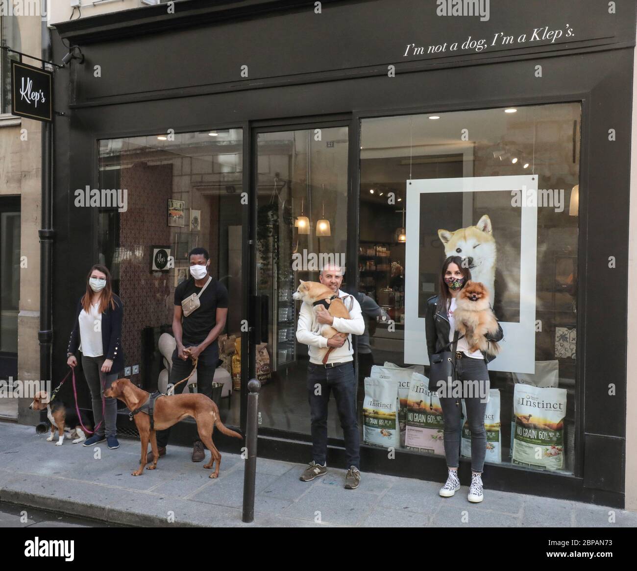 KLEP' S BOUTIQUE PER CANI Foto Stock