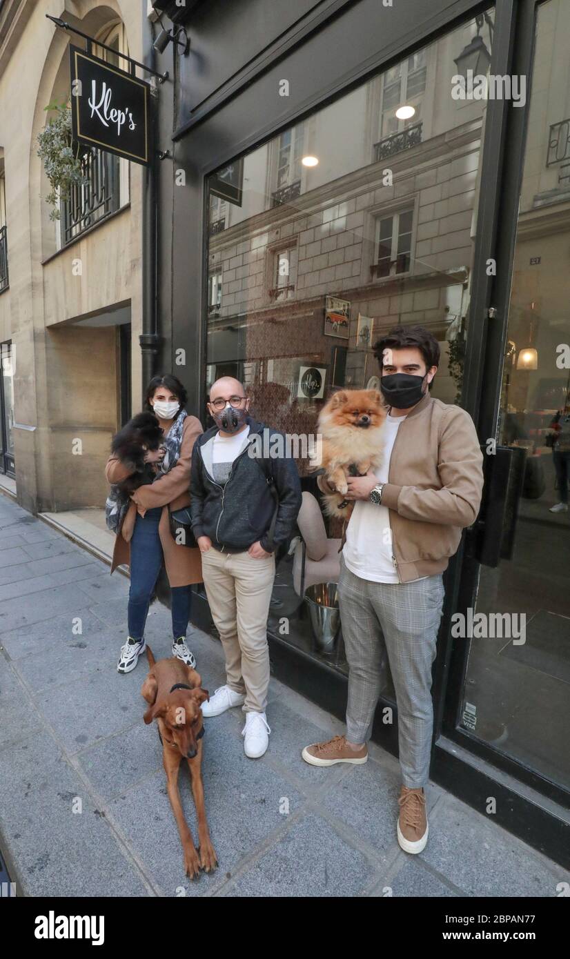 KLEP' S BOUTIQUE PER CANI Foto Stock
