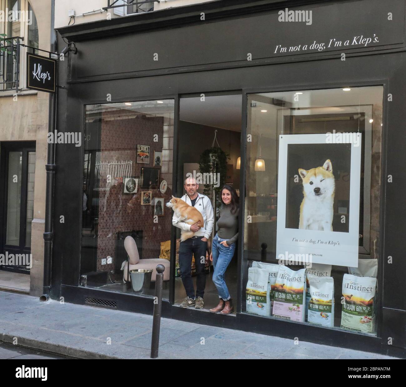 KLEP' S BOUTIQUE PER CANI Foto Stock