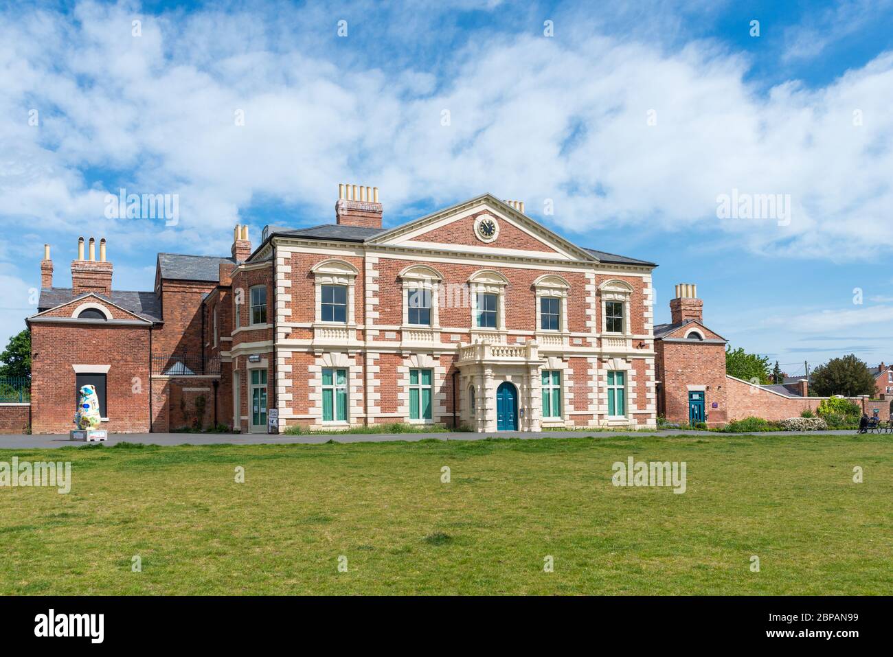 Lightwoods House in Leartwoods Park, Bearwood, Warley, West Midlands Foto Stock