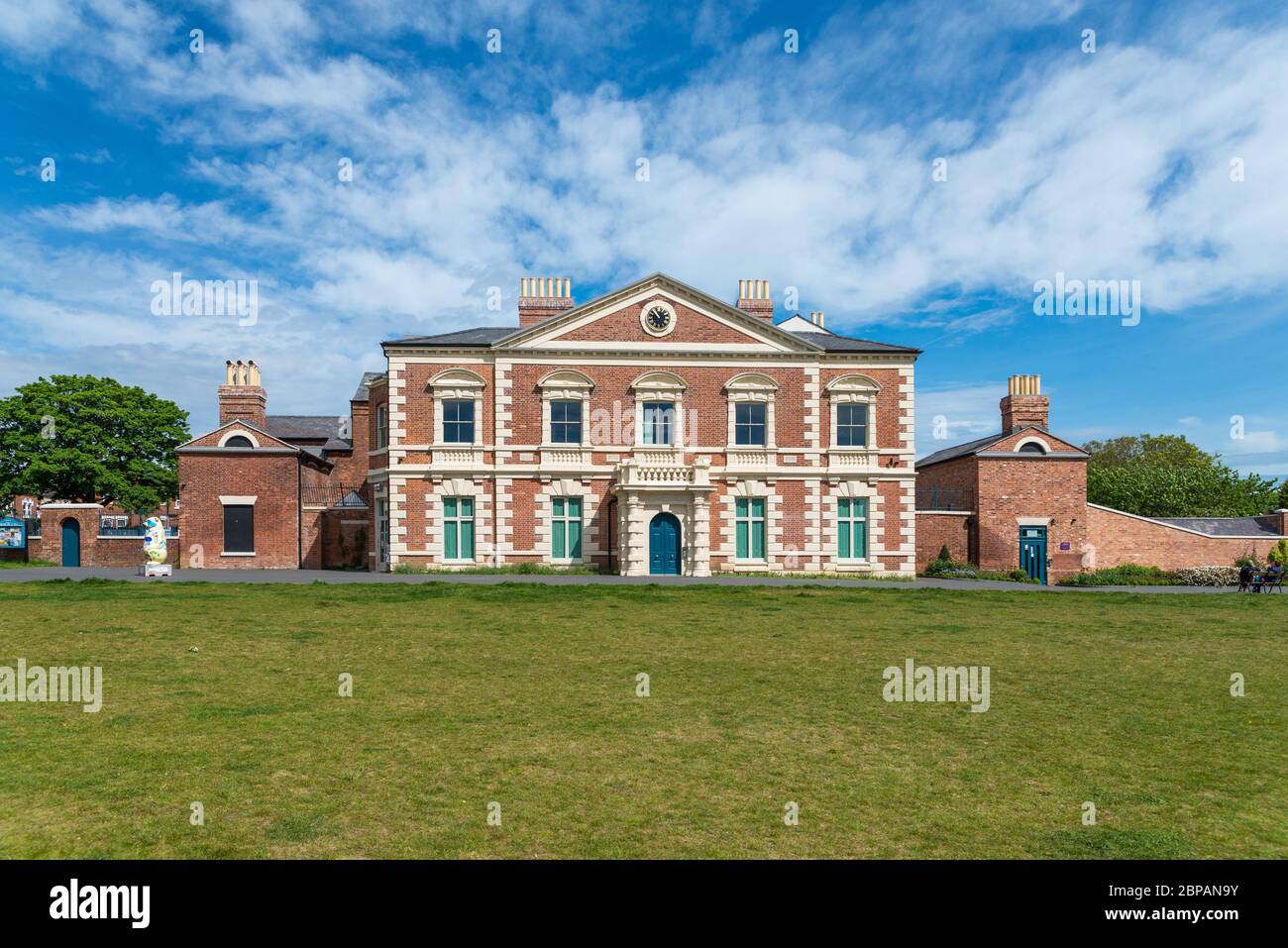 Lightwoods House in Leartwoods Park, Bearwood, Warley, West Midlands Foto Stock