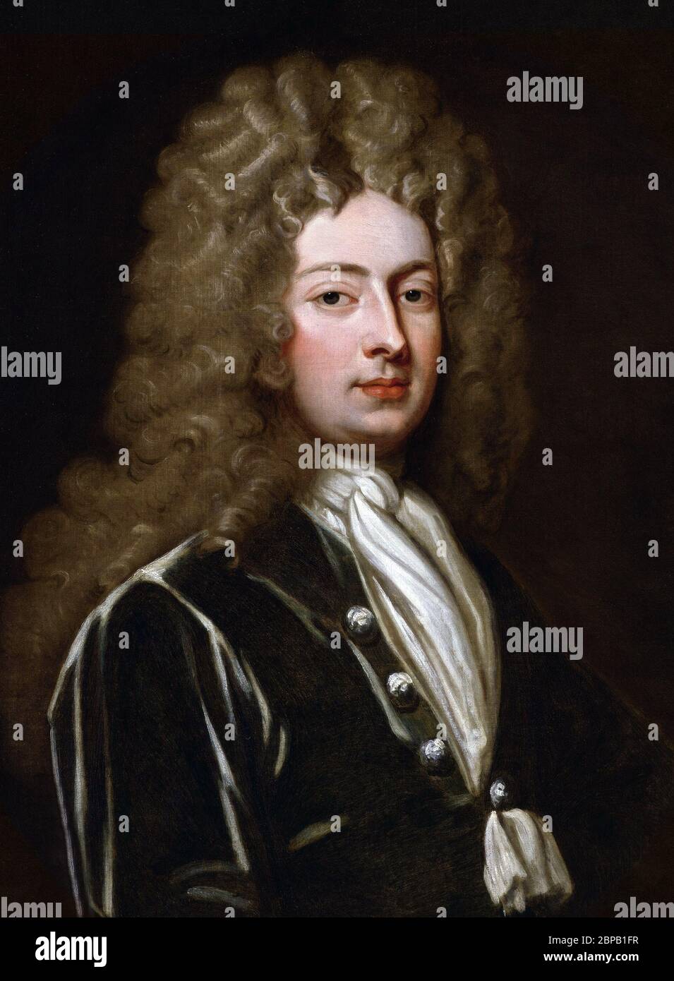 Il drammaturgo inglese e poeta William Congreve (1670–1729) di Sir Godfrey Kneller, olio su tela, 1709 Foto Stock