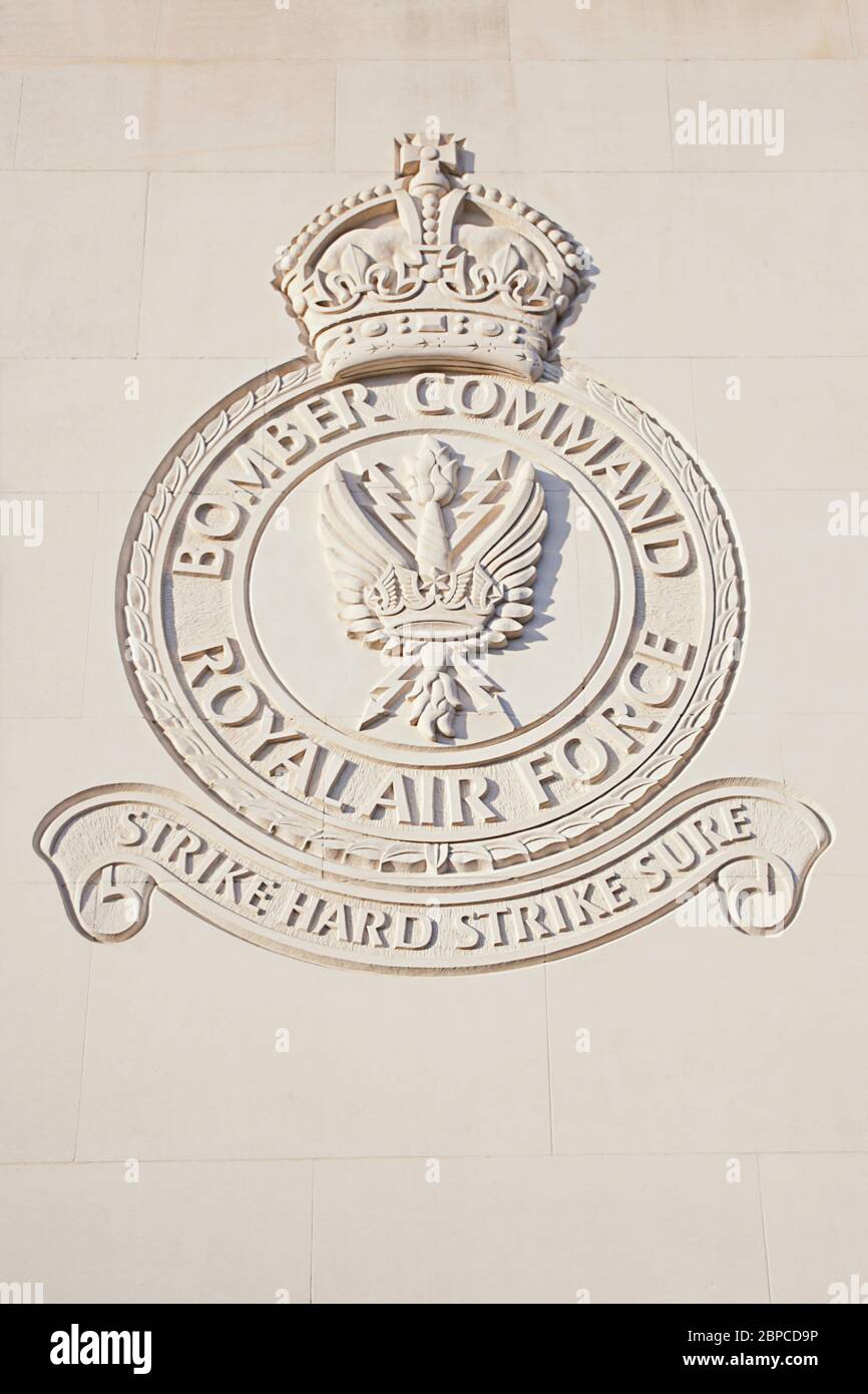 Comando Bombardieri Memorial, Londra Foto Stock