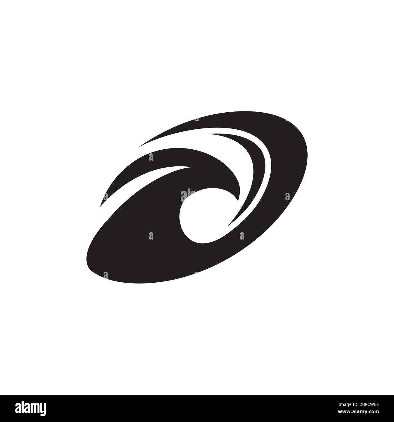 concetto astratto di design del logo dell'aquila. icona creativa isolata su sfondo bianco. Illustrazione Vettoriale
