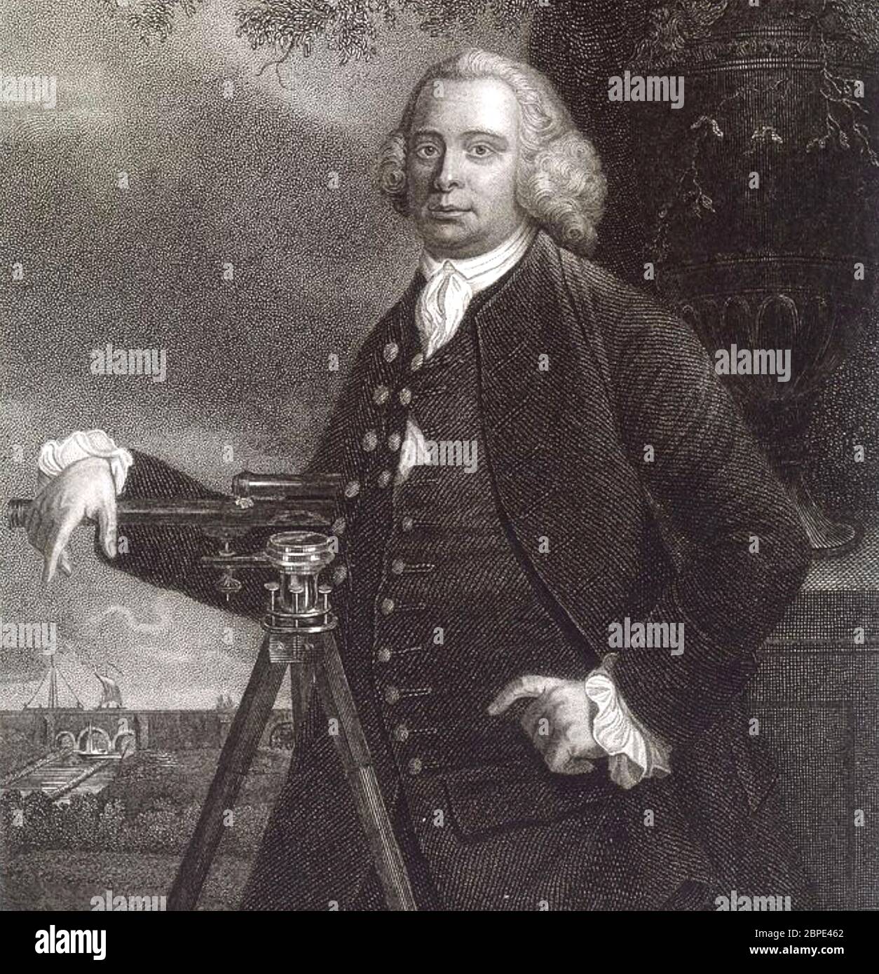 JAMES BRINDLEY (1716-1772) ingegnere inglese Foto Stock