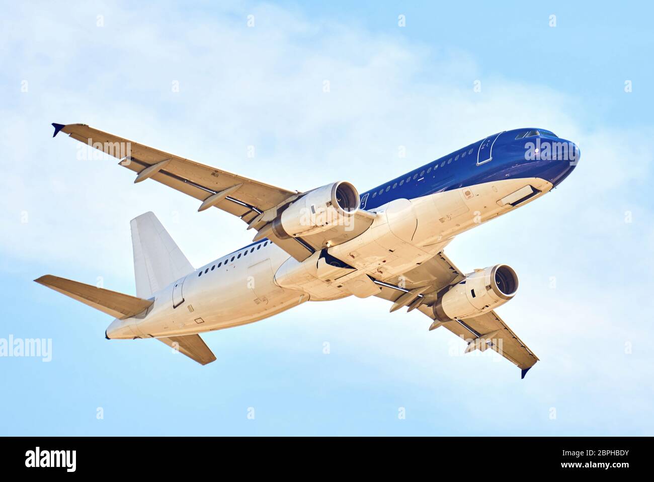 Spettacolo aereo all'Aeroporto Internazionale di Chisinau. Primo piano dell'aereo. Moldavia Foto Stock