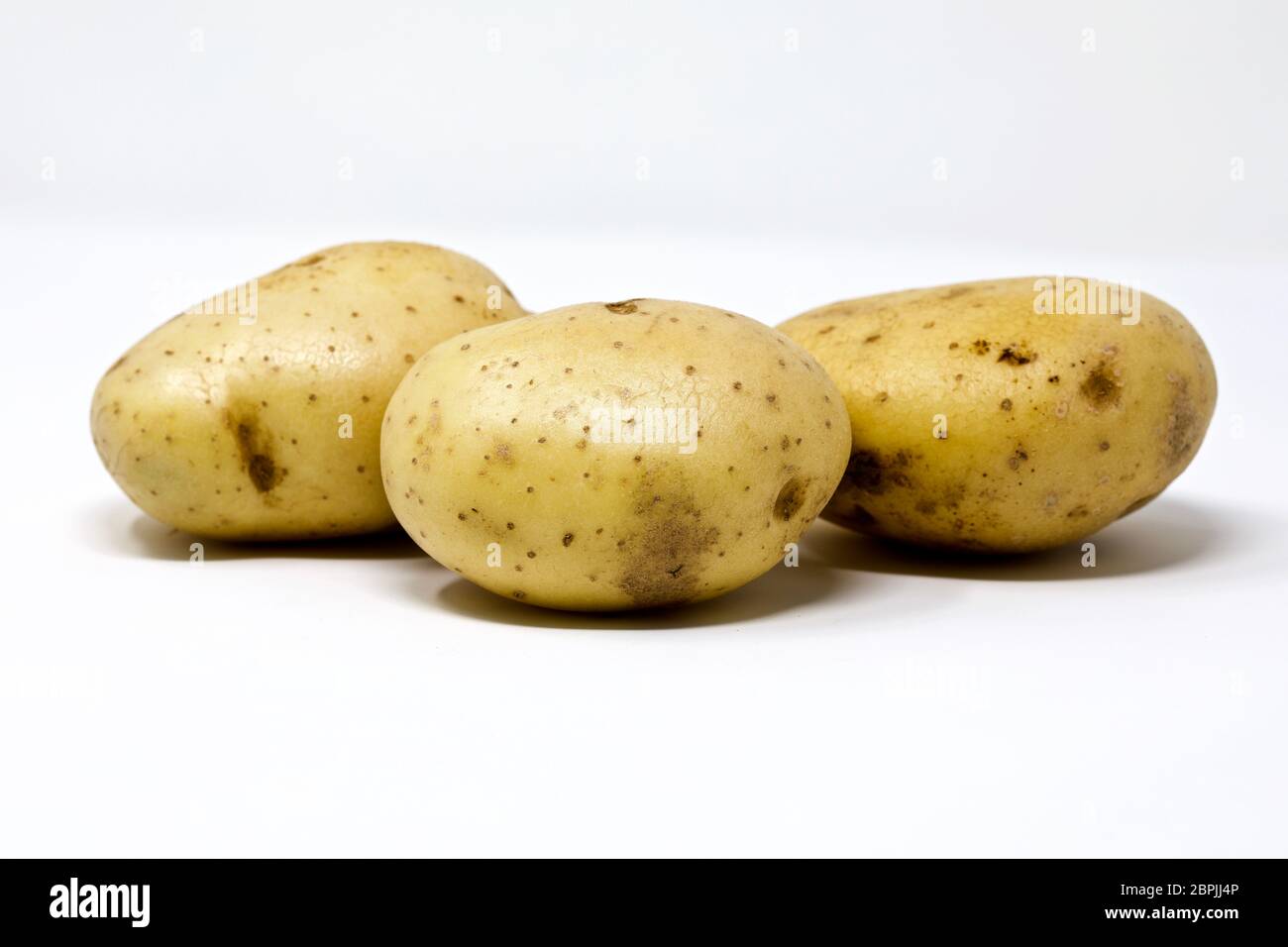 Maris Piper patate Foto Stock