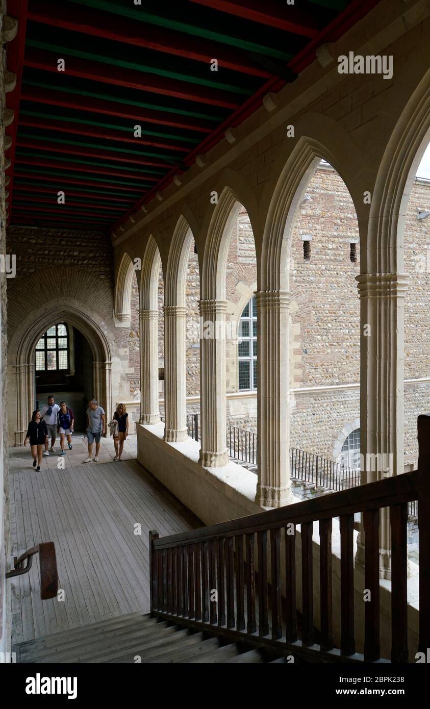 Palazzo dei Re di Maiorca. Perpignano. Pirenei Orientali. Occitanie.France Foto Stock