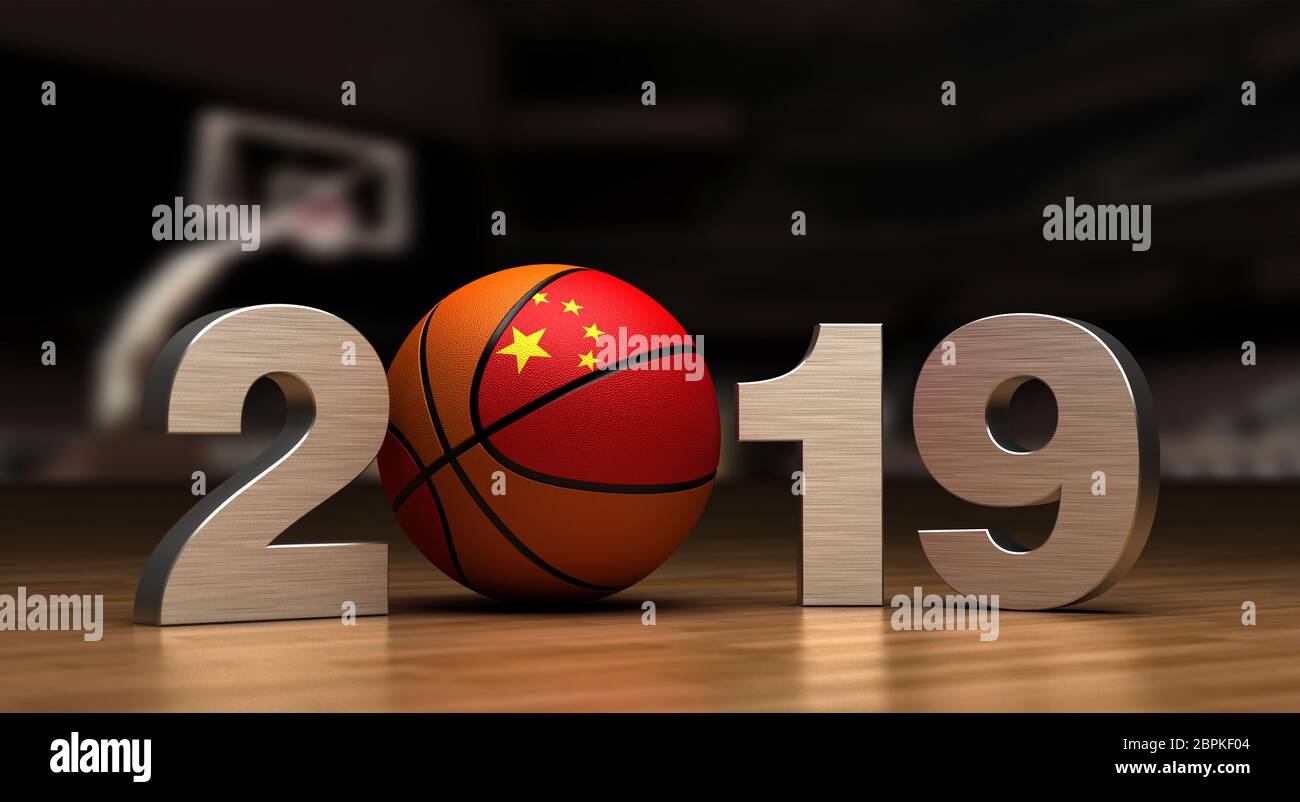 Campionato di pallacanestro di parola 2019 della Cina Foto Stock