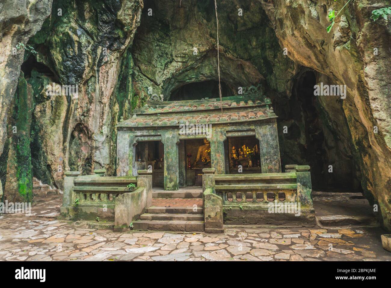 Huyen Khong Cave con santuari, montagne di marmo. Danang , Vietnam Foto Stock