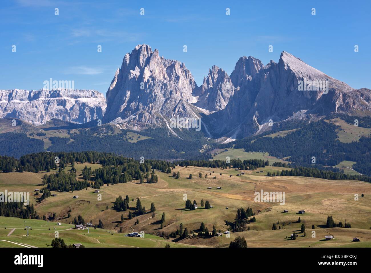 Alpe di Siusi Foto Stock