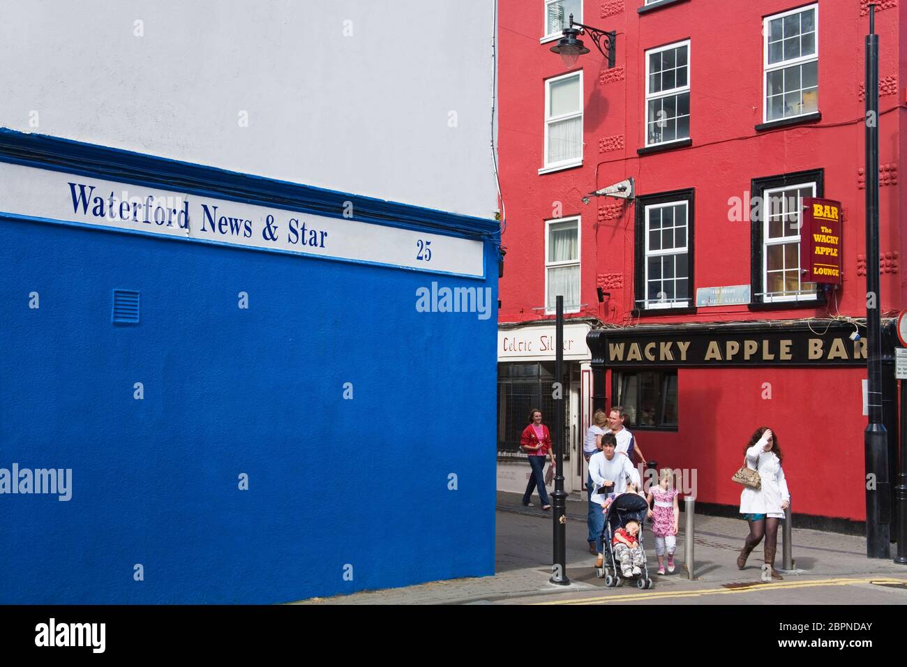 Michael Street, Waterford City, County Waterford, Irlanda Foto Stock