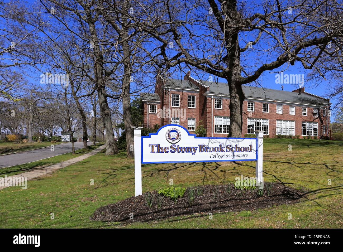 Scuola preparatoria dell'università Stony Brook Long Island New York Foto Stock