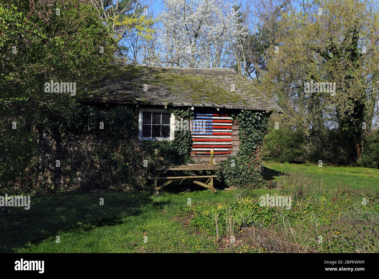 Cottage Setauket Long Island New York Foto Stock