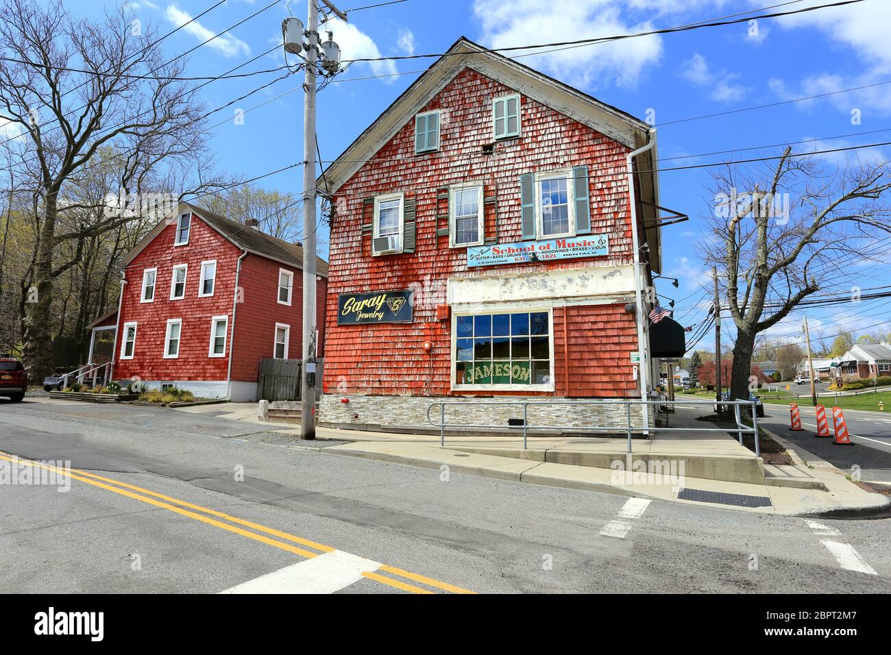 Vecchio ristorante e taverna Setauket Long Island New York Foto Stock