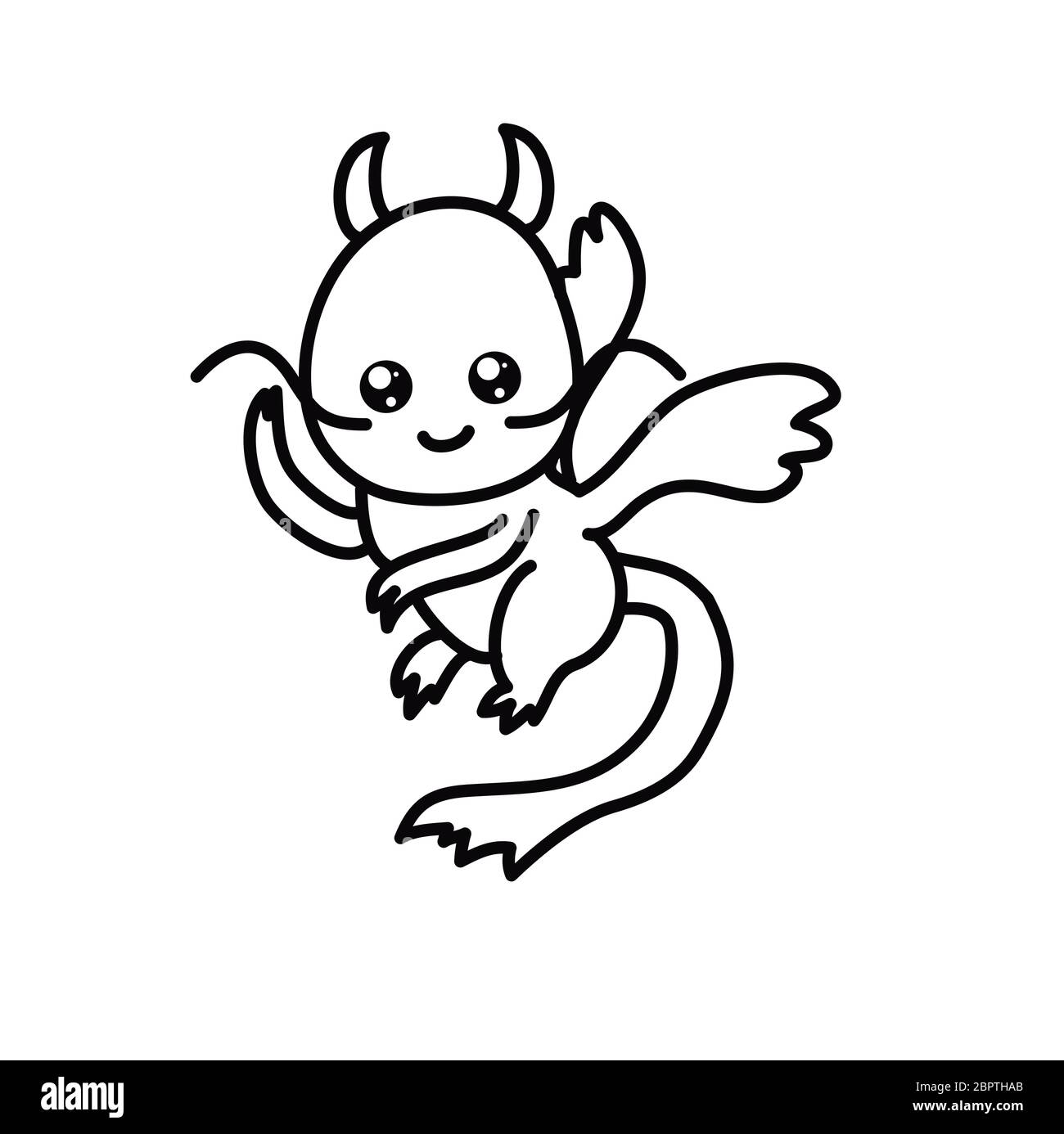 Capodanno cinese kawaii zodiac animali clipart Illustrazione Vettoriale