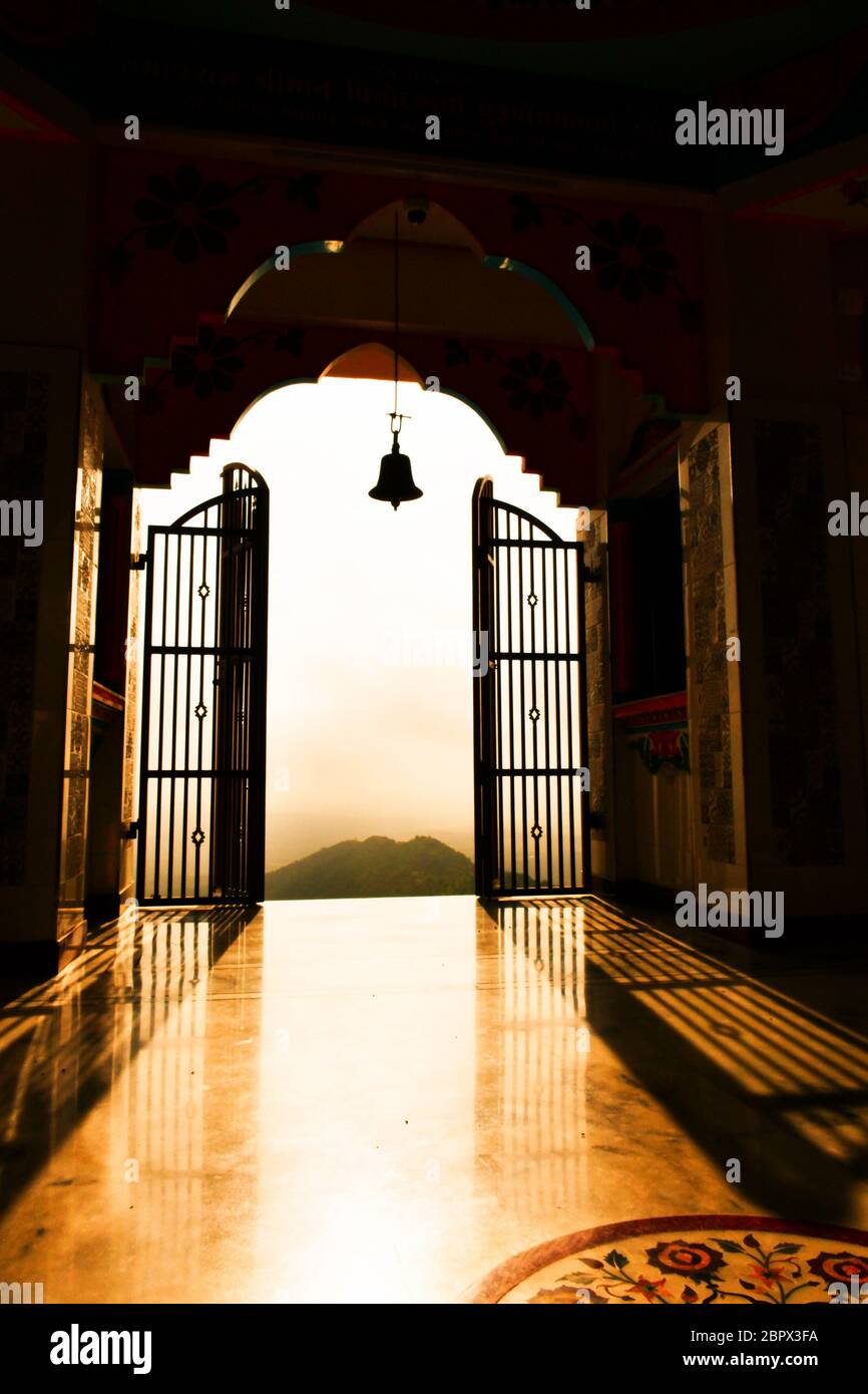 Luogo storico dell'India a Kutch, Gujarat, India, Tempio di lord Shiva Foto Stock