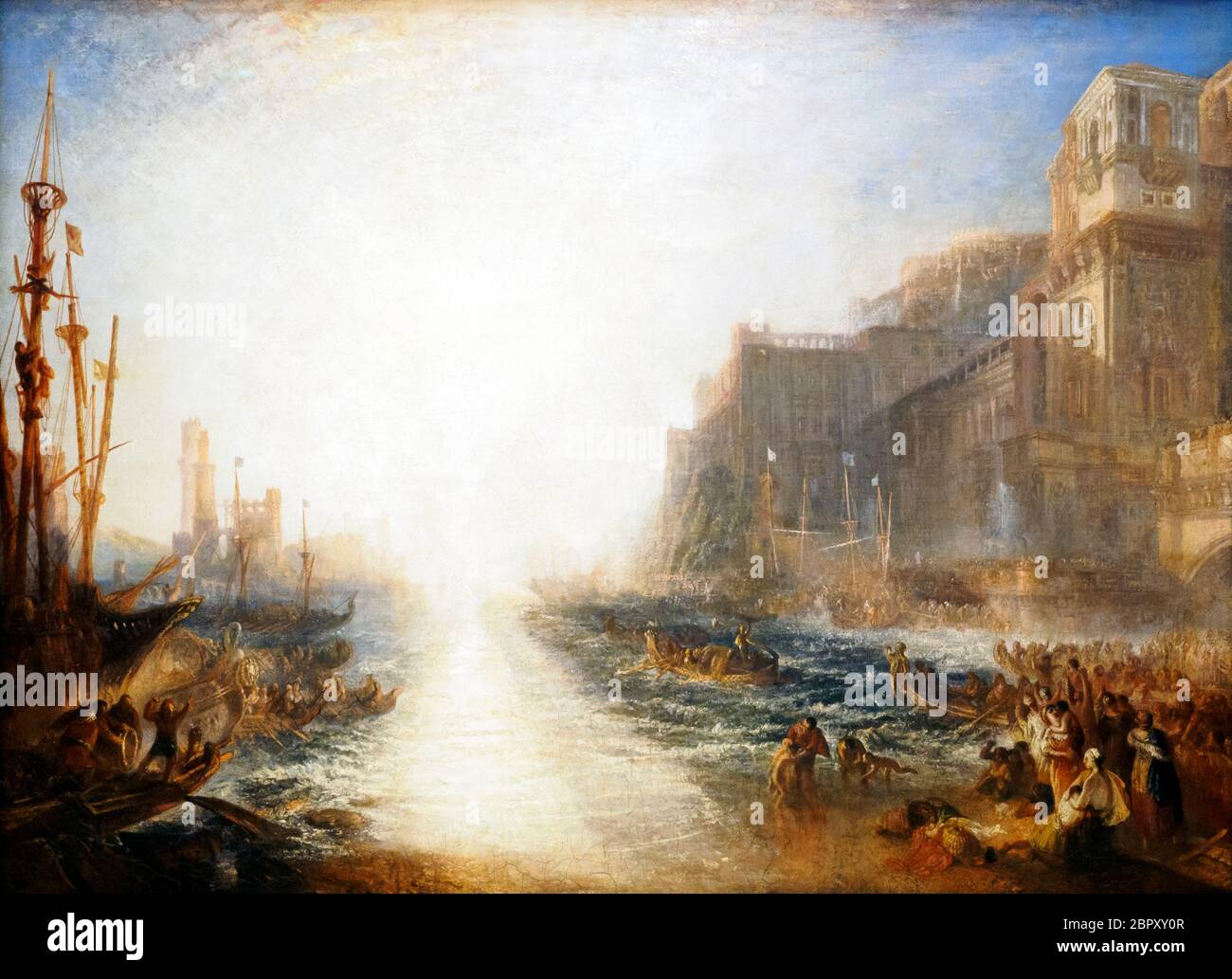 JMW Turner 1775- 1851 Regulus 1828, rivisuocata 1837 vernice ad olio su tela Foto Stock