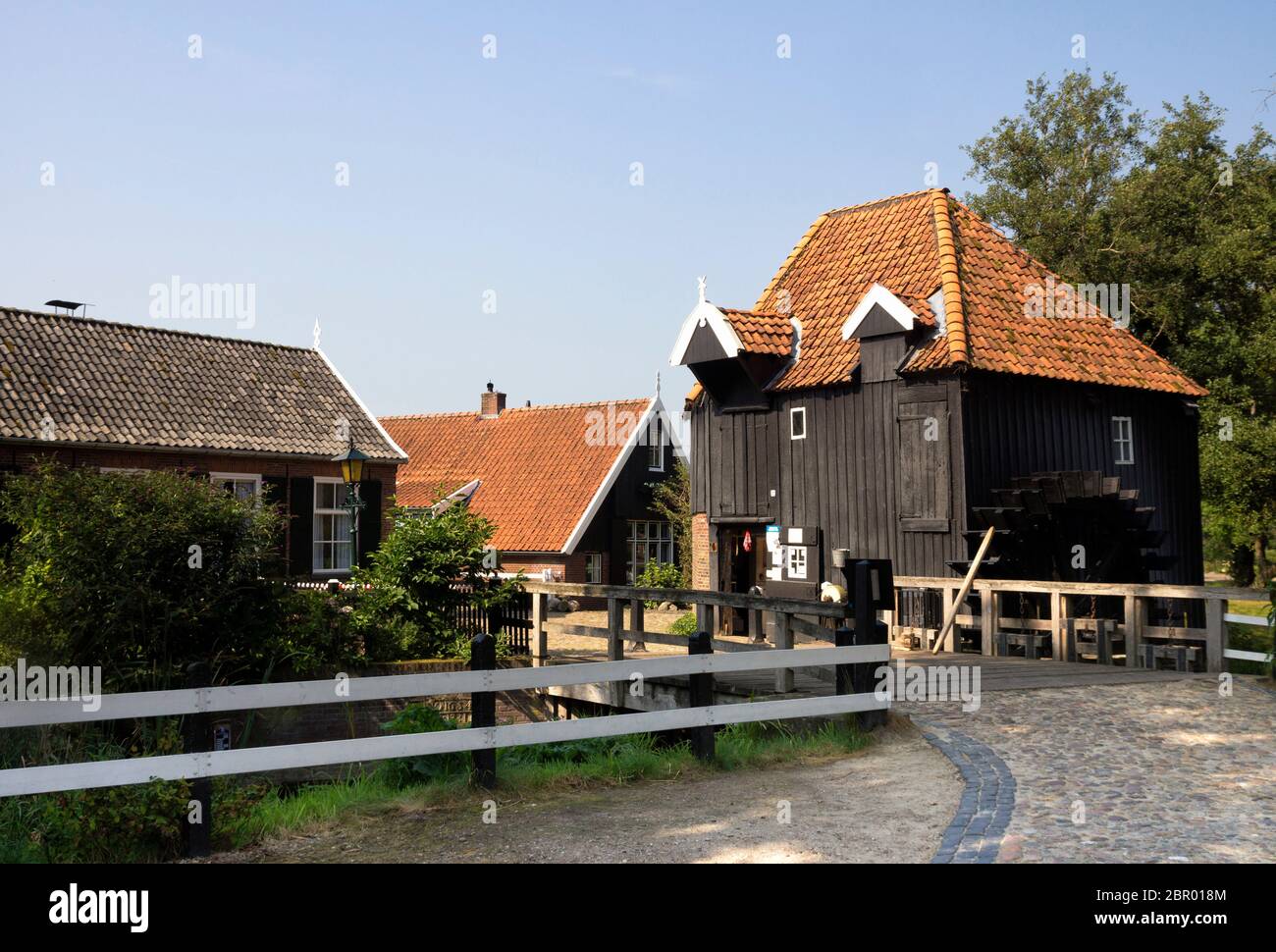 Watermill den Haller vicino a Diepenheim nella regione olandese di Twente Foto Stock