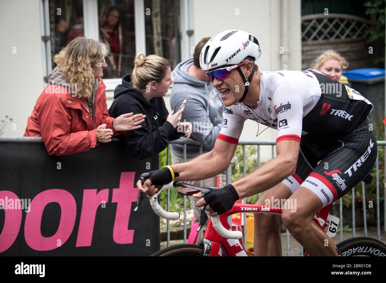 03.07.2016. Normandia, Francia. Tour de France 2° tappa da Saint-lo a Cherbourg en-Cotentin. Jasper Stuyven Foto Stock