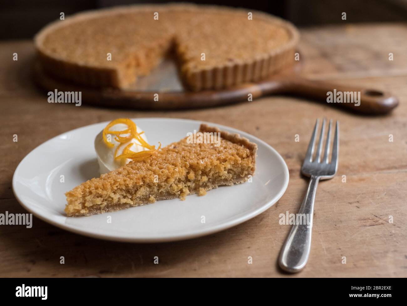 Torta fatta in casa Foto Stock