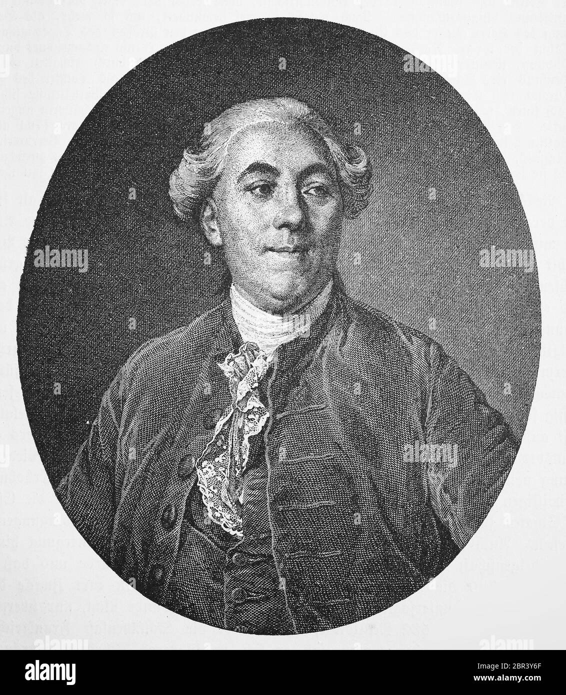 Jacques Necker, 30 settembre 1732 – Parigi, 9 aprile 1804, è stato un banchiere e ministro delle finanze di Ginevra, sotto Luigi XVI / Jacques Necker, 30. 1732 settembre - 9. Aprile 1804, guerra in Genfer Bankier und Finanzminister unter Ludwig XVI, Historisch, storico, digitale riproduzione migliorata di un originale del 19 ° secolo / digitale Reproduktion einer Originalvollage aus dem 19. Jahrhundert, Foto Stock