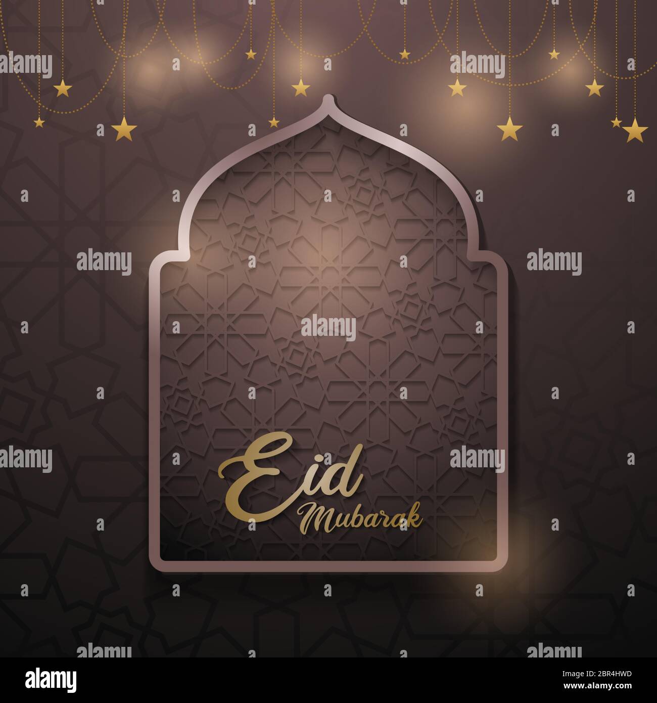 disegno di illustrazione di crescent stelle vettoriali Illustrazione Vettoriale