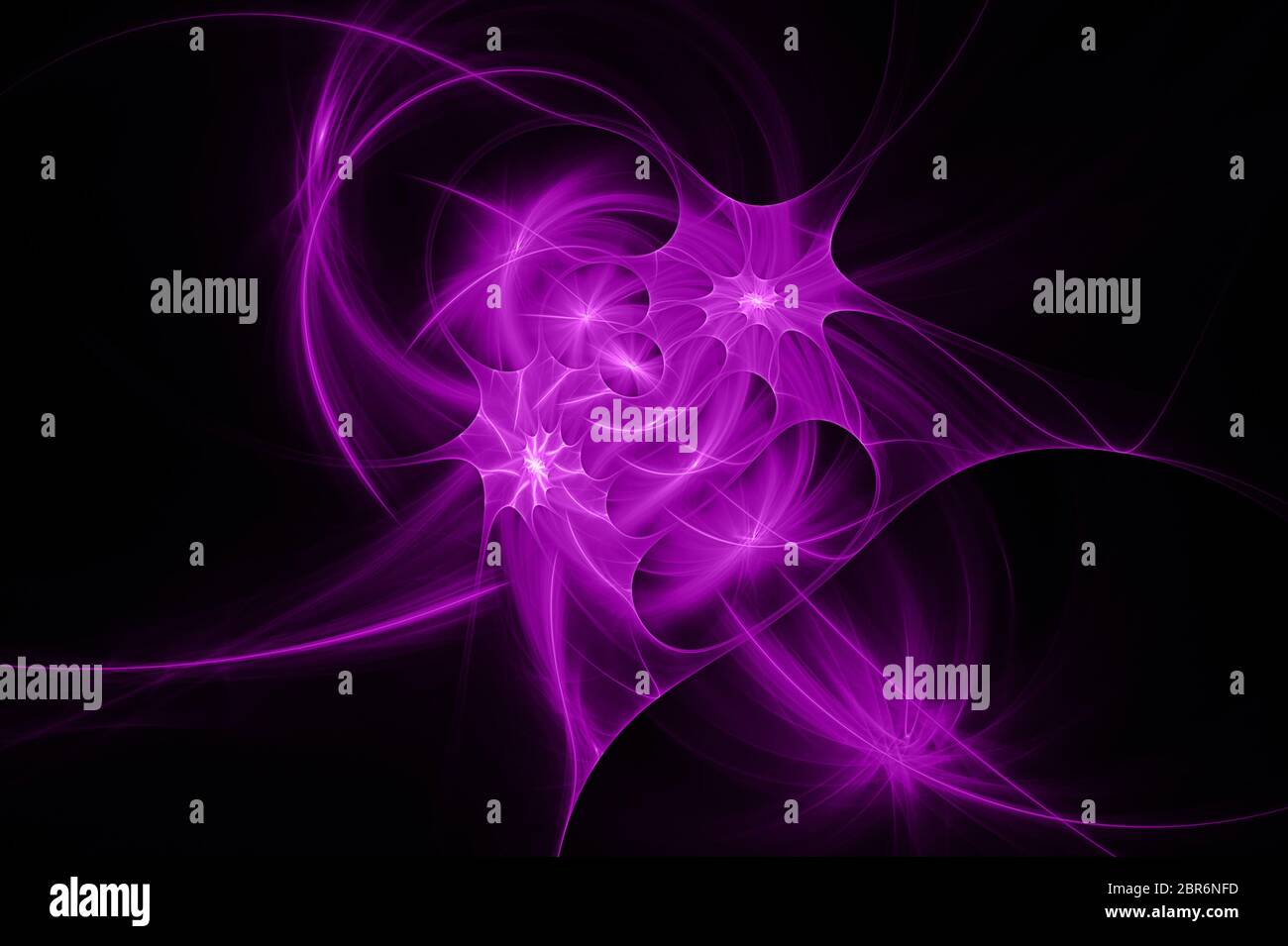 Immagine generata da computer a spirale dinamica frattale per l'uso come sfondo nel design e nell'arte Foto Stock