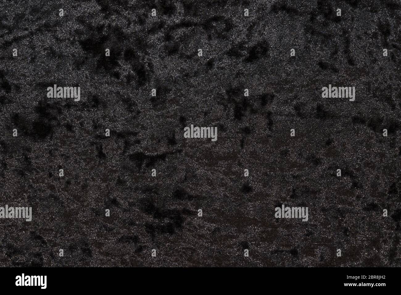Altamente dettagliate texture di velluto nero panno. Foto Stock