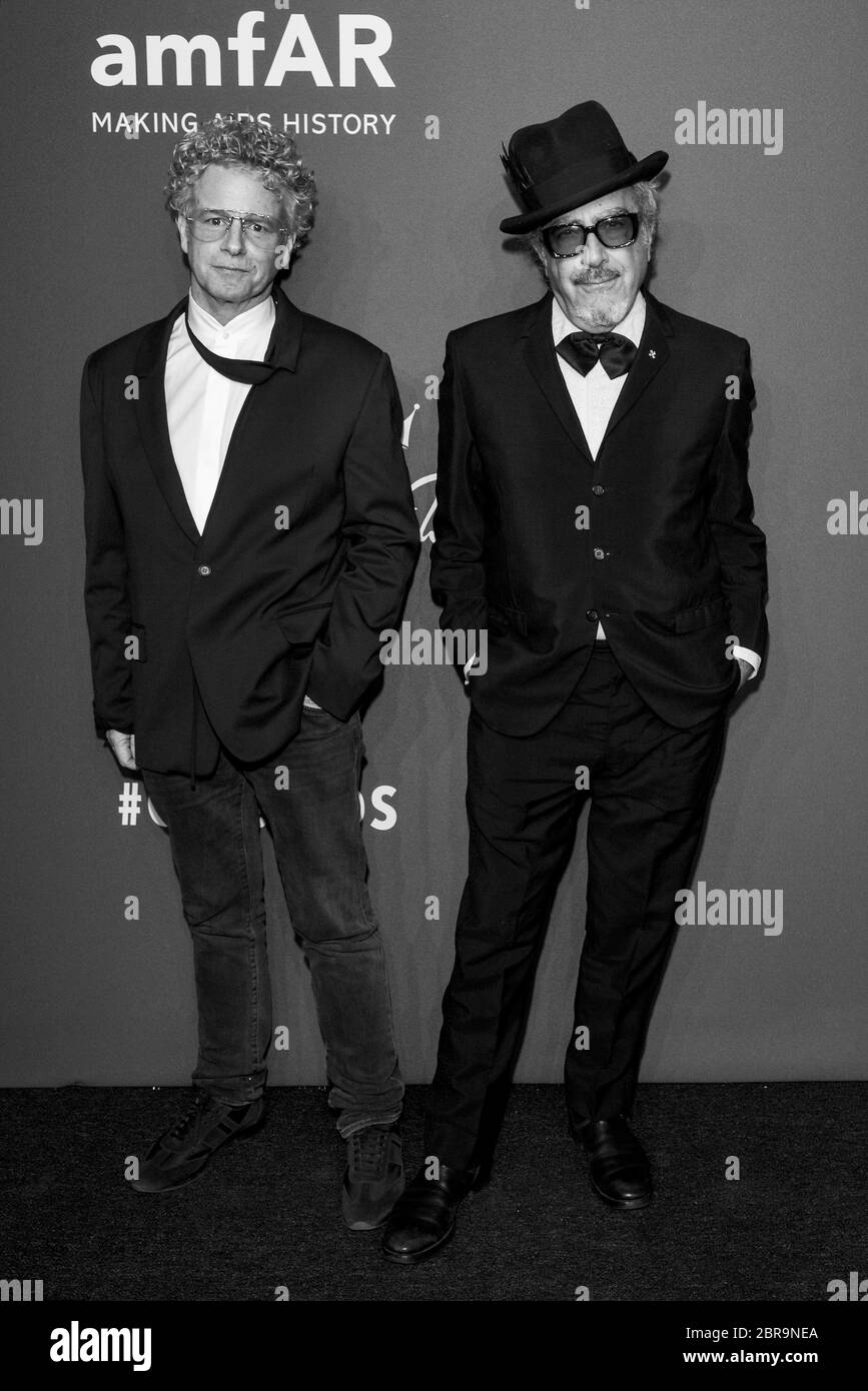 New York, NY - 05 febbraio 2020: Chris Levine ed Elvis Costello partecipano al Gala di New York 2020 Foto Stock