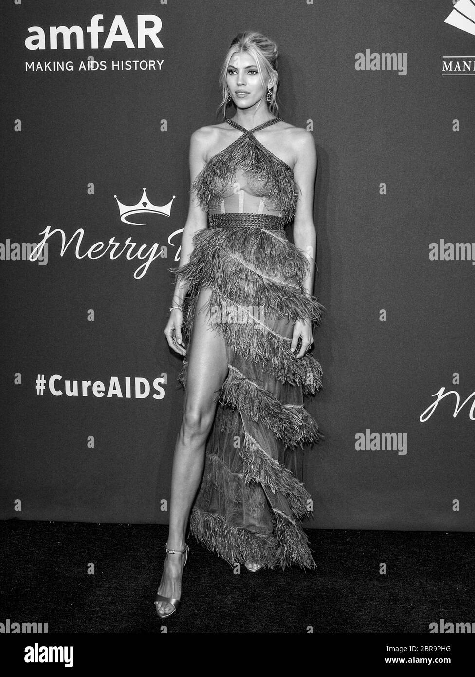 New York, NY - 05 febbraio 2020: Devon Windsor partecipa al gala amfAR di New York del 2020 Foto Stock