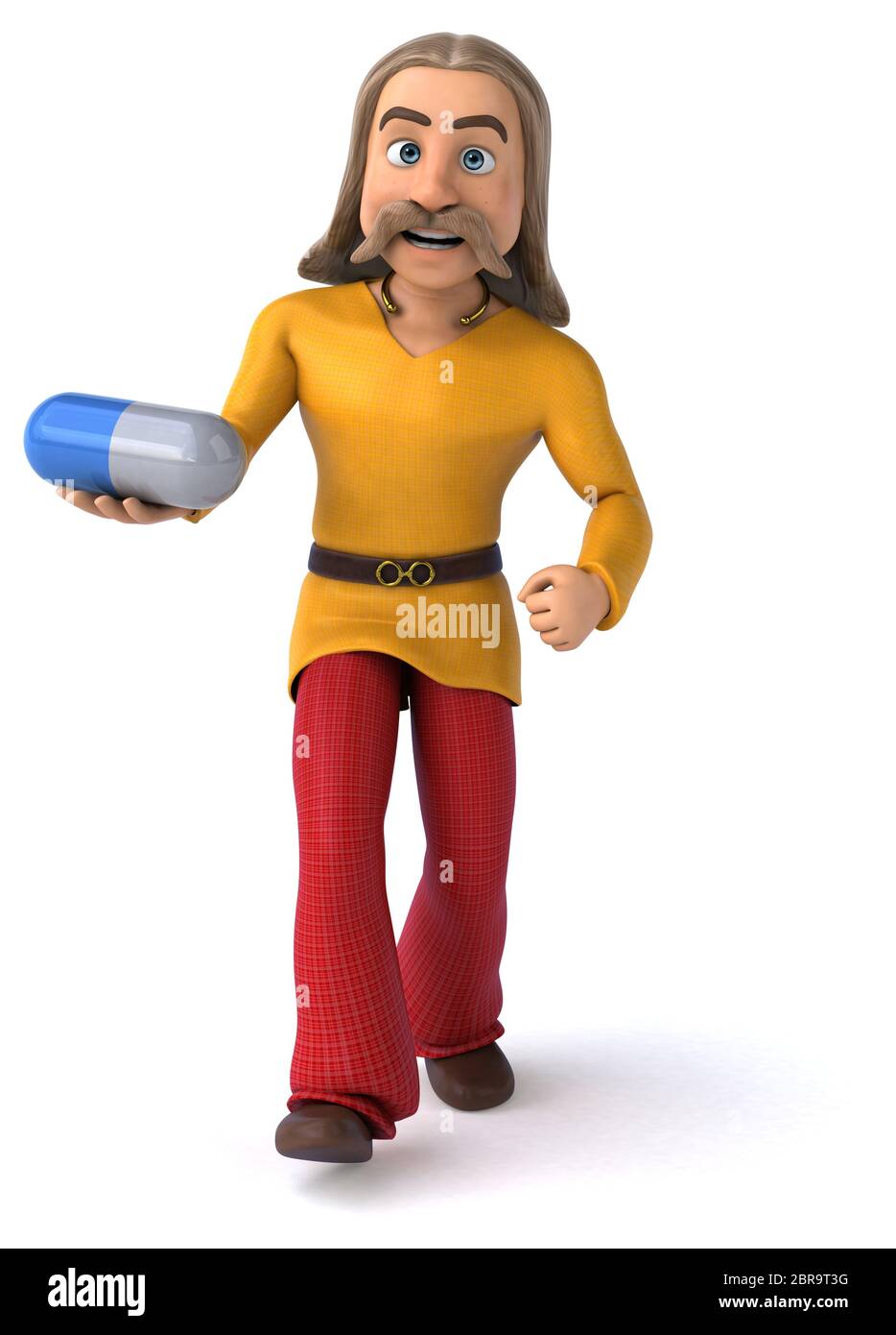 Divertimento gaulois - 3D illustrazione Foto Stock