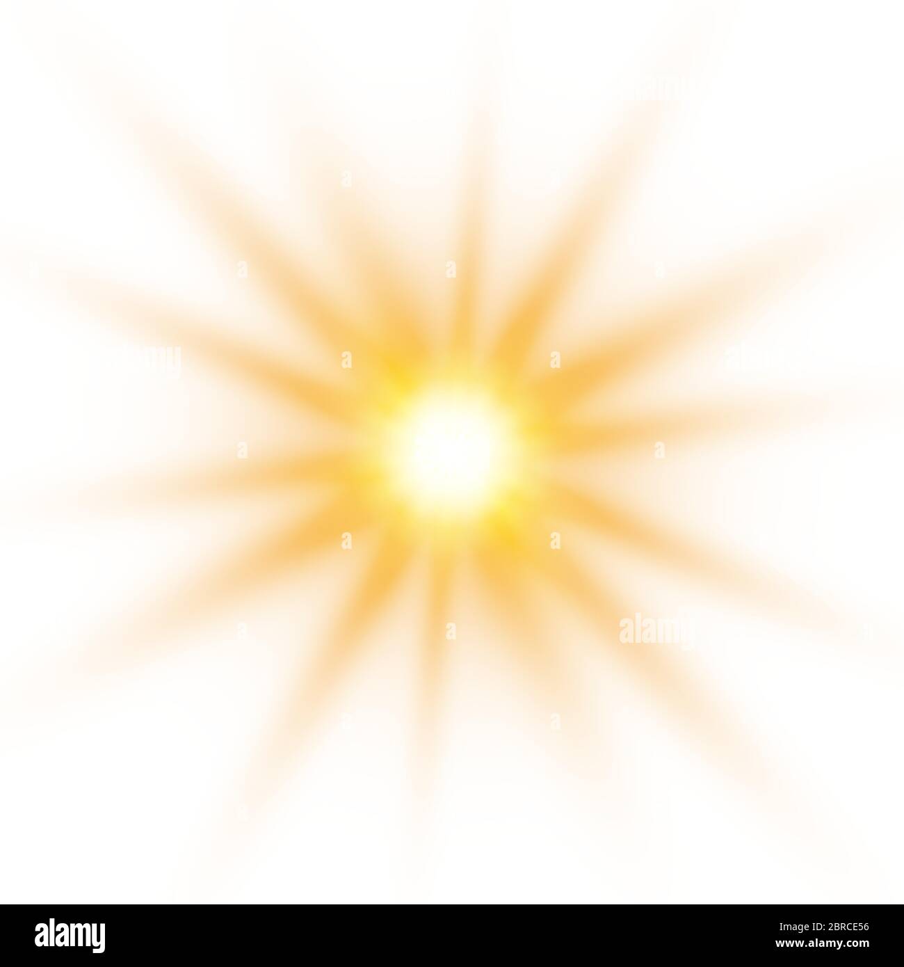 Luce solare un design traslucido speciale dell'effetto luce. Illustrazione del vettore. Illustrazione Vettoriale