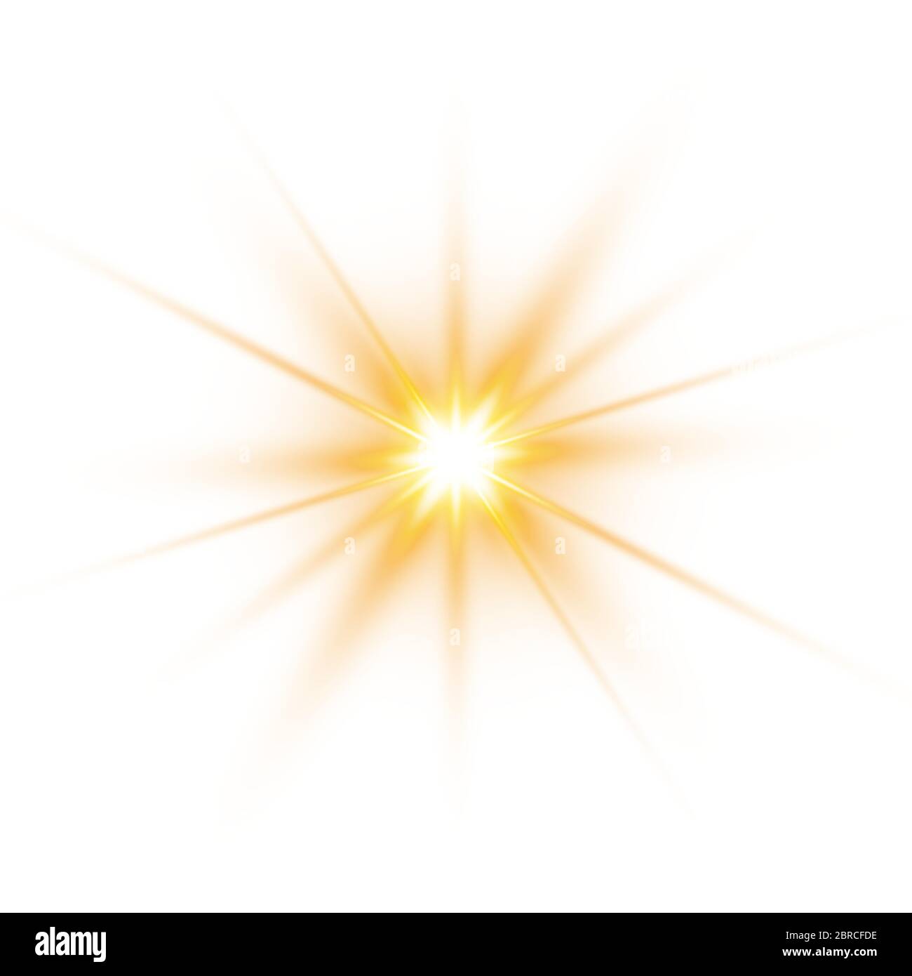 Luce solare un design traslucido speciale dell'effetto luce. Illustrazione del vettore. Illustrazione Vettoriale