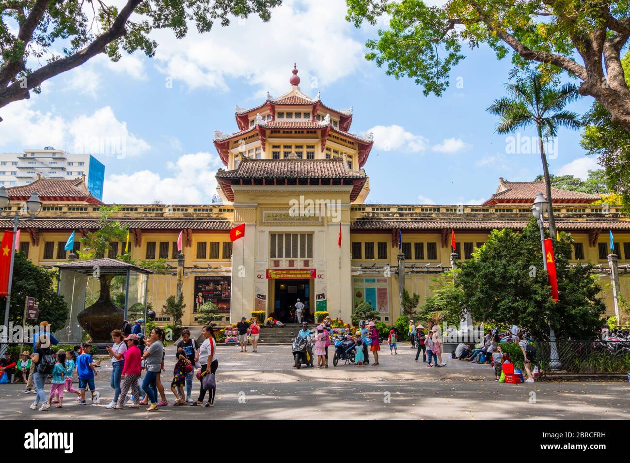 Museo di Storia del Vietnam, ho Chi Minh City, Vietnam, Asia Foto Stock