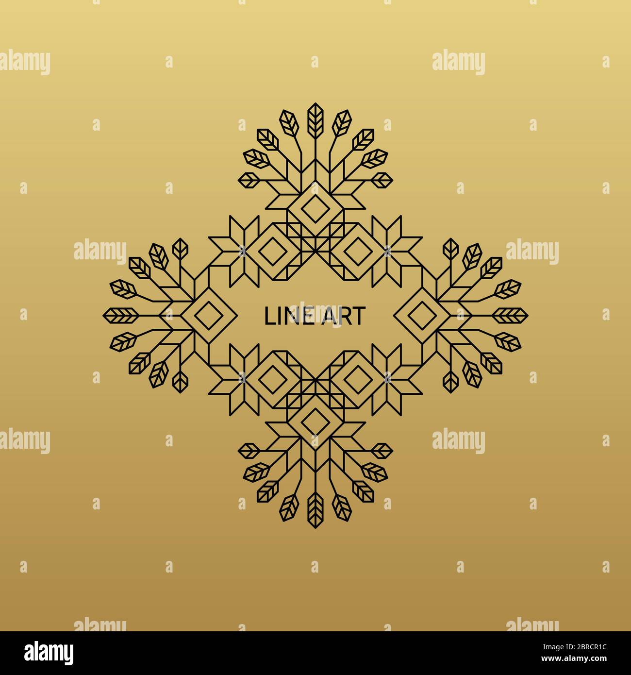 Sfondo astratto. Design di linea. Illustrazione vettoriale. Illustrazione Vettoriale