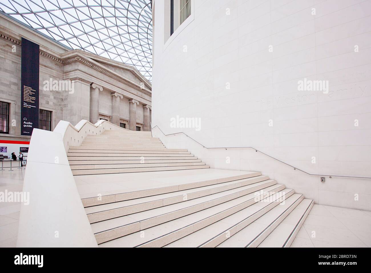 Squisito interno del British Museum Foto Stock