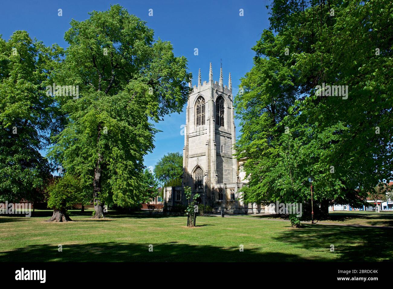 All Saints Church, Gainsborough, Lincolnshire, Inghilterra Regno Unito Foto Stock