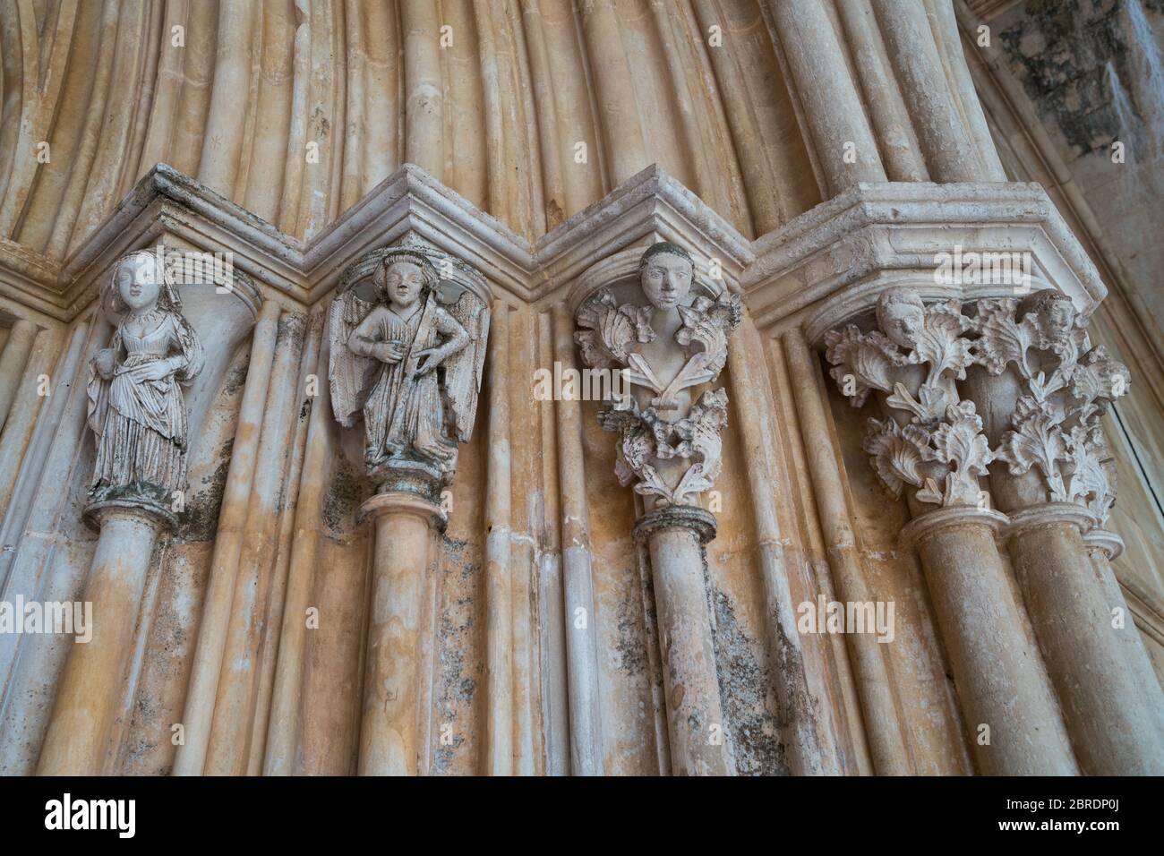 Monastero di Santa Maria della Vittoria a Batalha, Portogallo Foto Stock