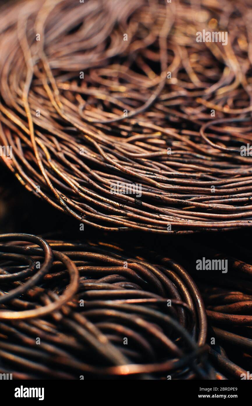 Rottami di cavi immagini e fotografie stock ad alta risoluzione - Alamy