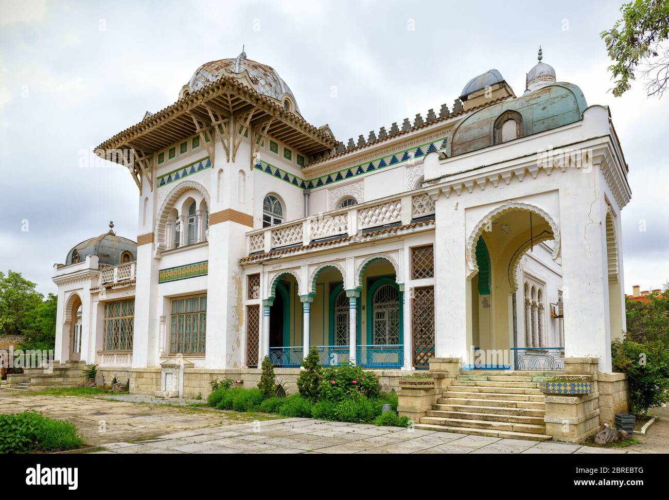 Villa Stamboli a Feodosia, Crimea. Foto Stock