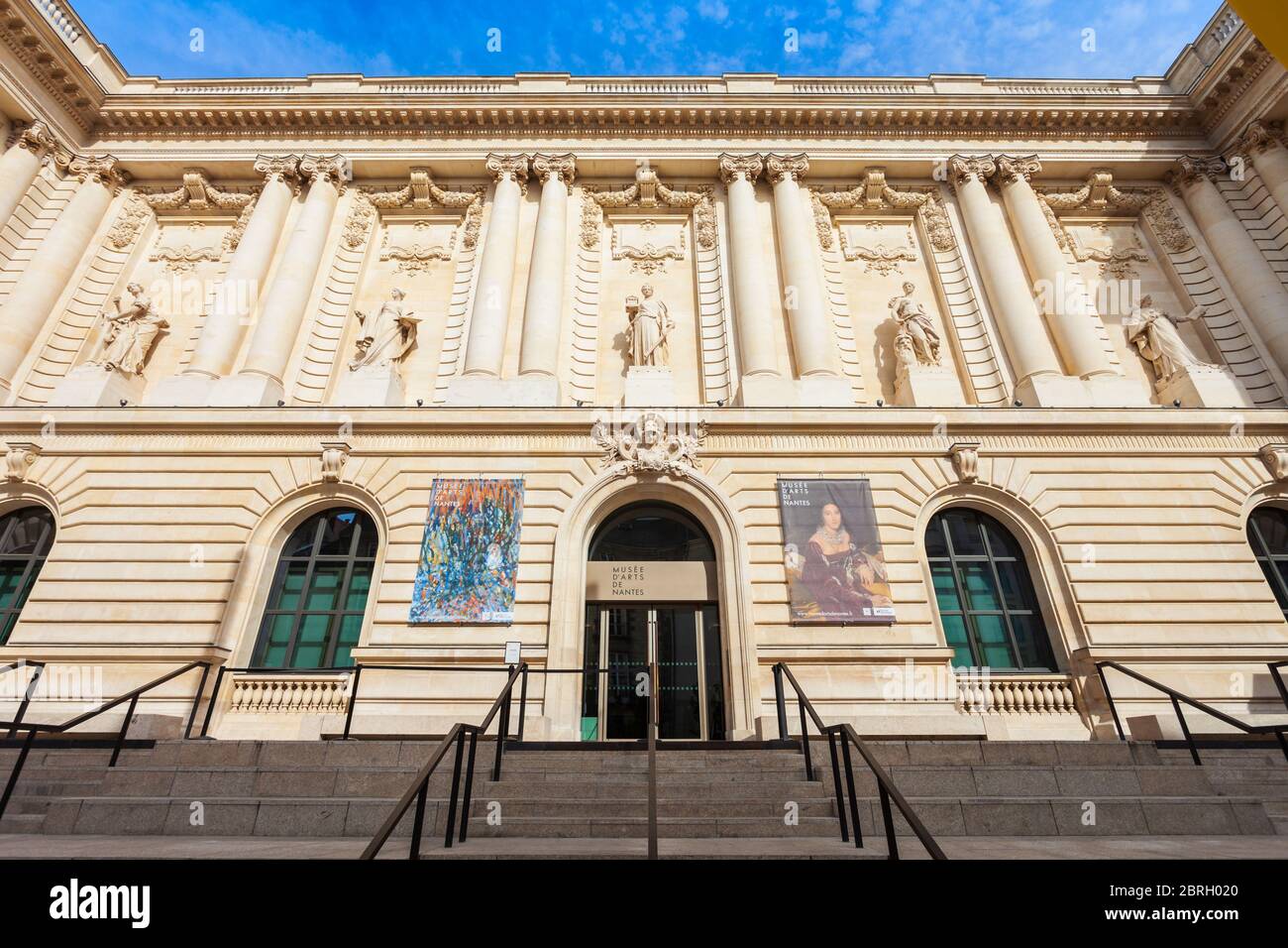Musee des Beaux-Arts o il Museo delle Belle Arti di Nantes si trova nel centro della città di Nantes in Francia Foto Stock