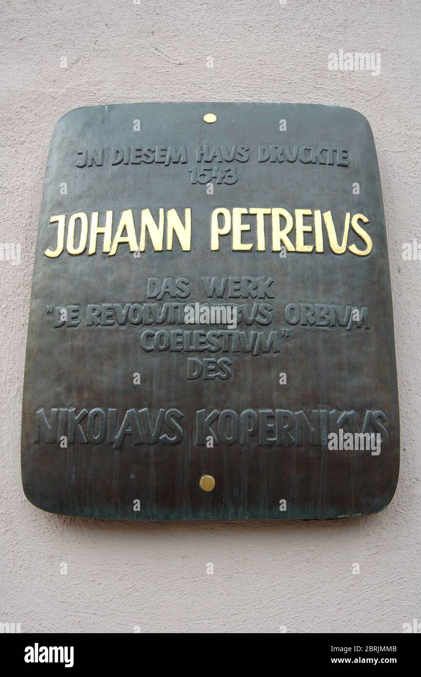 Casa Kopernikus, Nurnberg, Germania Foto Stock