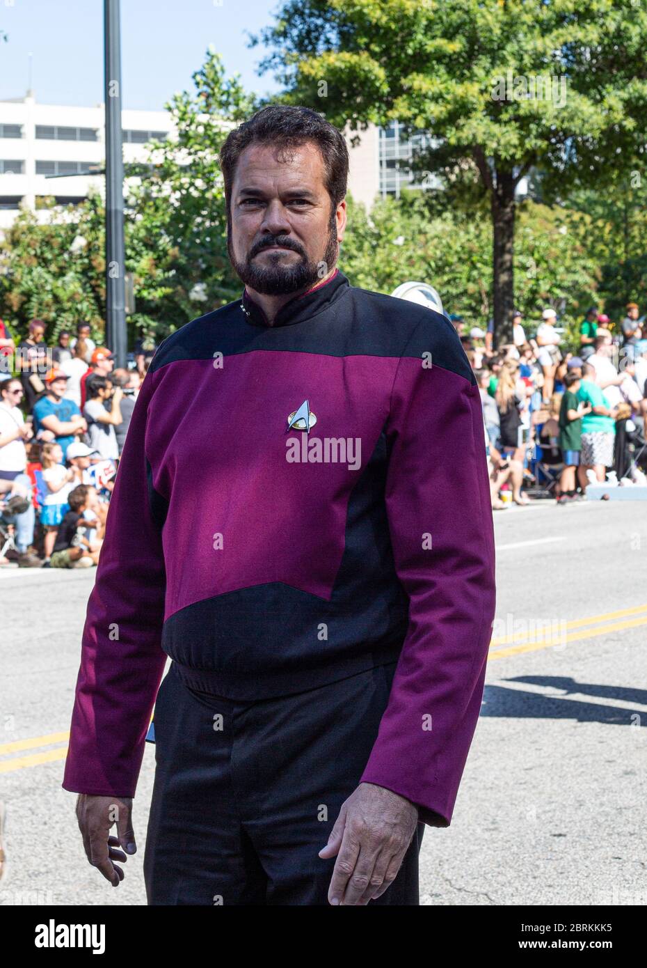 Star Trek sulla parata Foto Stock